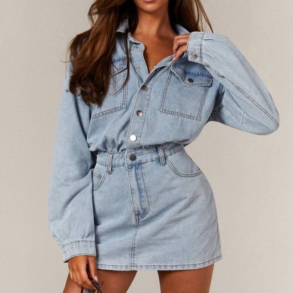 Stylish Denim Dress
